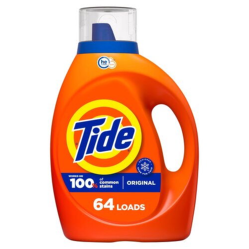 Tide Original Detergent, 64 loads, 84 fl oz