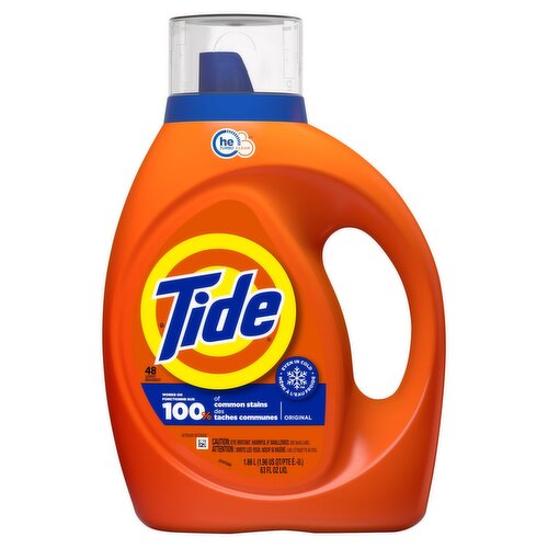 Tide Original Detergent, 48 loads, 63 fl oz