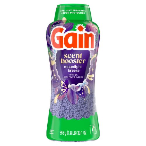 Gain In-Wash Laundry Scent Booster, Moonlight Breeze Scent, 30.1 OZ