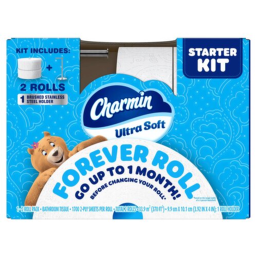 Charmin Ultra Soft Bathroom Tissue Starter Kit