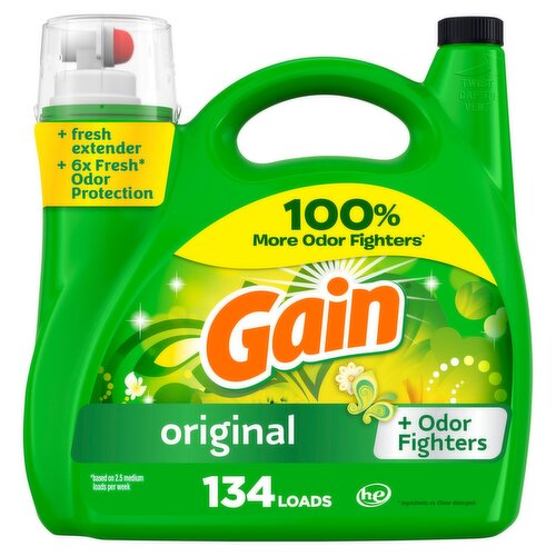 Gain Original Detergent, 134 loads, 194 fl oz