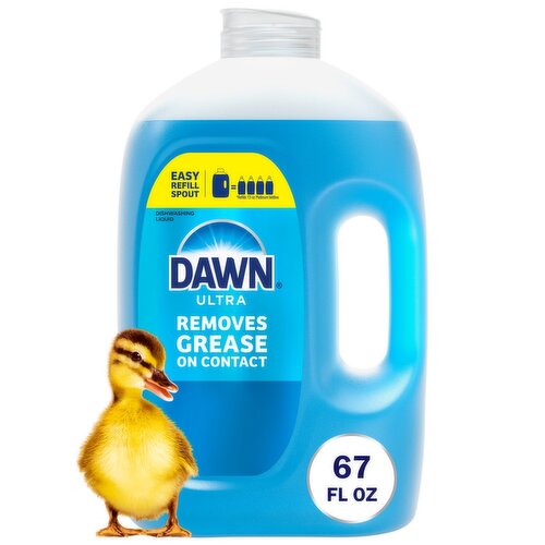 Dawn Ultra Refill Jug Dish Soap, Dishwashing Liquid, Original, 67oz