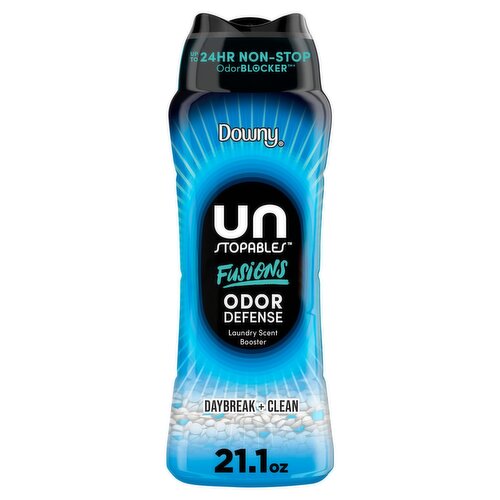 Downy Unstopables Fusions Odor Defense Daybreak + Clean Laundry Scent Booster, 21.1 oz