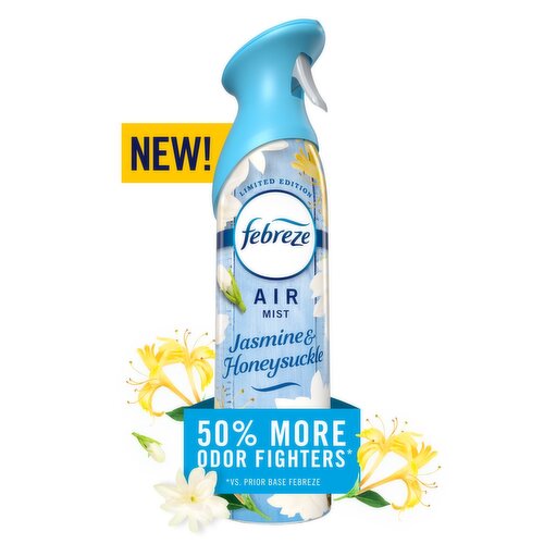 Febreze Air Mist, Air Freshener Spray, Odor Fighting Room Spray, Jasmine Honey Suckle, 8.1oz, 1ct