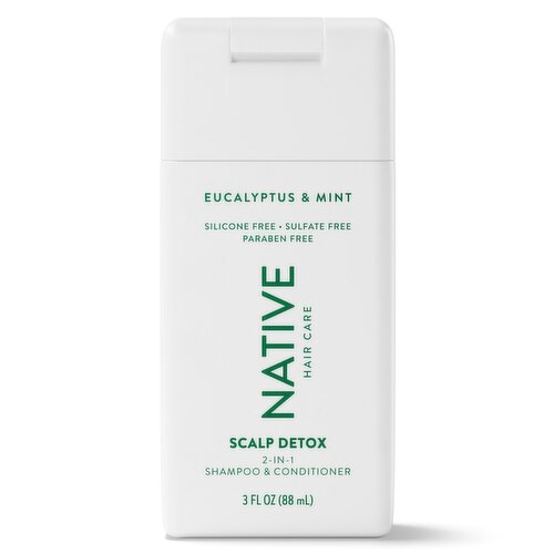 Native Scalp Detox 2in1 Shampoo & Conditioner Eucalyptus & Mint 3.0 fl Oz.