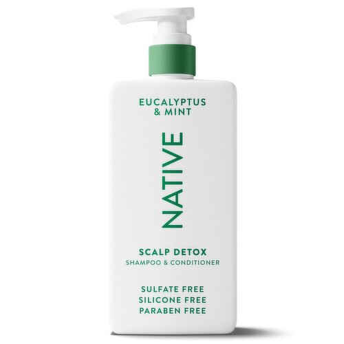 Native Scalp Detox 2in1 Shampoo & Conditioner Eucalyptus & Mint 16.5 fl Oz.