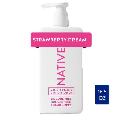 Native Moisturizing Conditioner, Silicone and Sulfate Free, Strawberry Dream, 16.5 fl oz