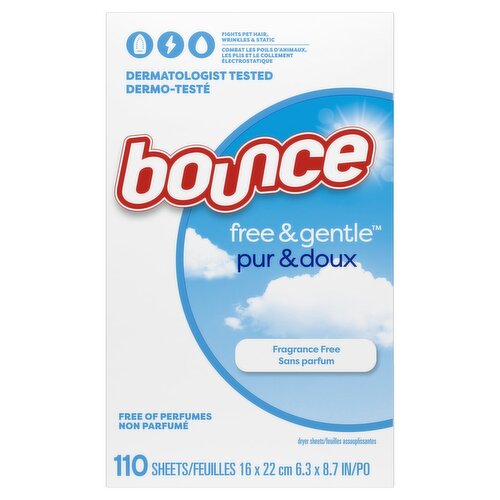 Bounce Dryer Sheets, 110 count