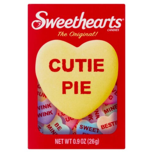 Sweethearts The Original! Cutie Pie Candies, 0.9 oz