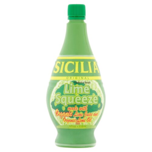 Sicilia Original Lime Squeeze, 4 fl oz