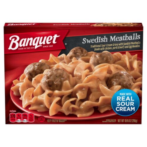 Banquet Swedish Meatballs, 10.45 oz