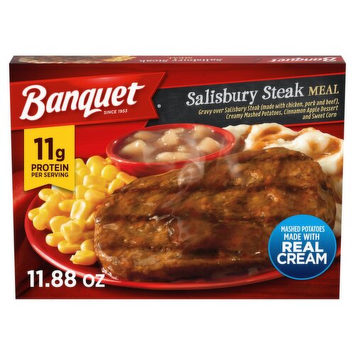 Banquet Salisbury Steak Meal, 11.88 oz