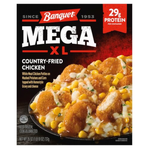 Banquet Mega XL Country-Fried Chicken, 26 oz
