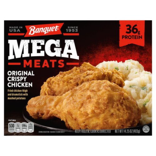 Banquet Mega Meats Original Crispy Chicken, 14.25 oz