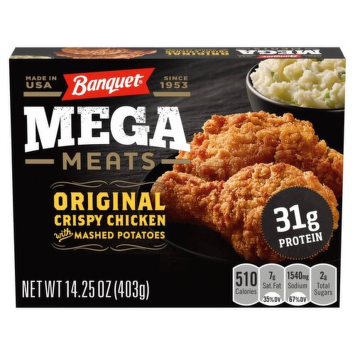Banquet Mega Meats Original Crispy Chicken, 14.25 oz
