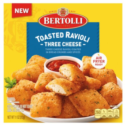 Bertolli Three Cheese Toasted Ravioli, 11 oz