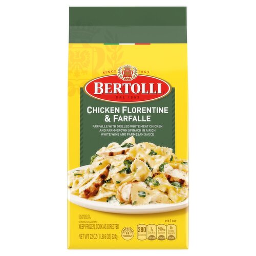 Bertolli Chicken Florentine & Farfalle, 22 oz