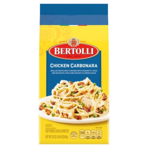 Bertolli Chicken Carbonara, 22 oz