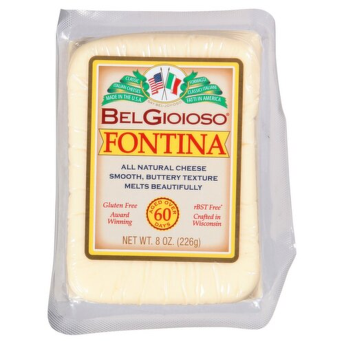 BelGioioso Fontina Cheese, 8 oz