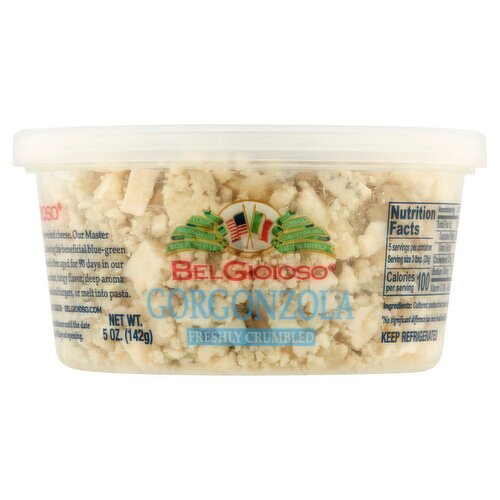 BelGioioso Freshly Crumbled Gorgonzola Cheese, 5 oz