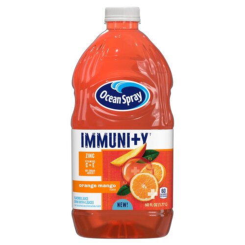 Ocean Spray Immunity Orange Mango Flavor Juice Drink, 60 fl oz