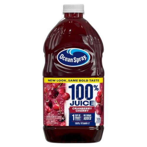 Ocean Spray Cranberry Cherry 100% Juice Blend, 64 fl oz