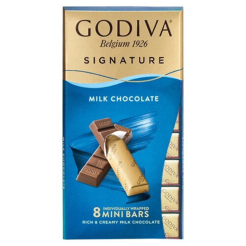 Godiva Signature Rich & Creamy Milk Chocolate, 8 count, 3.1 oz