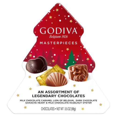 Godiva Masterpieces an Assortment of Legendary Chocolates, 3.5 oz