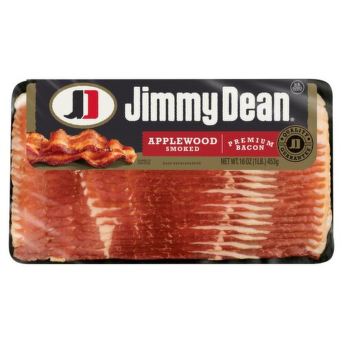 Jimmy Dean Applewood Smoked Premium Bacon, 16 oz