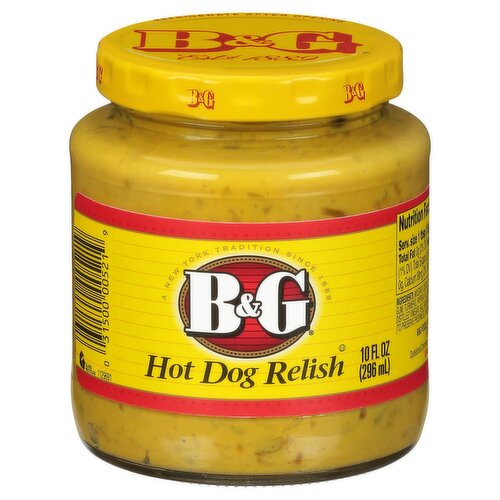 B&G Hot Dog Relish, 10 fl oz