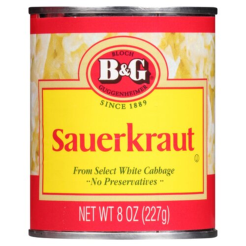 B&G Sauerkraut, 8 oz