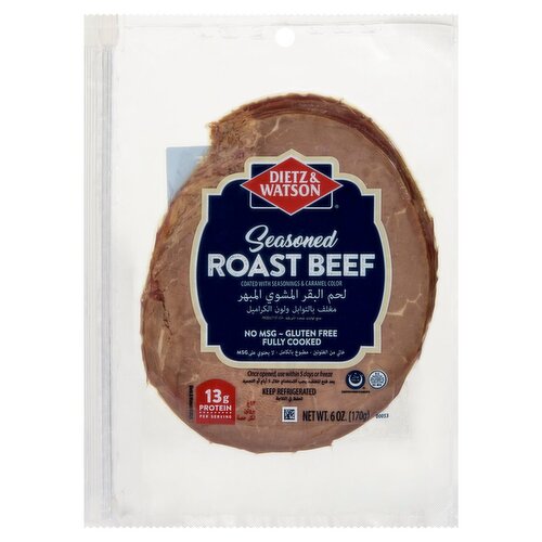 Dietz & Watson Seasoned Roast Beef, 6 oz