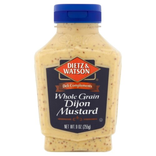 Dietz & Watson Whole Grain Dijon Mustard, 9 oz