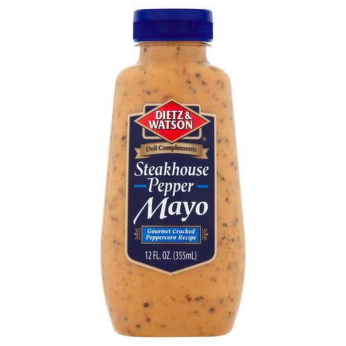 Dietz & Watson Steakhouse Pepper Mayo, 12 fl oz