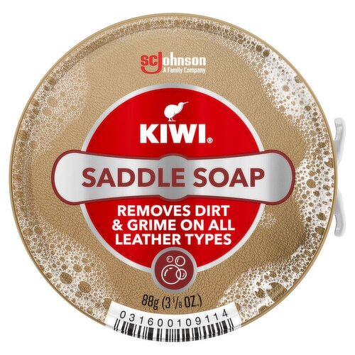 Kiwi Saddle Soap, 3 1/8 oz