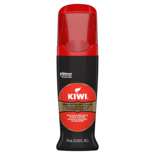 Kiwi Black Premium Instant Polish, 2.5 fl oz