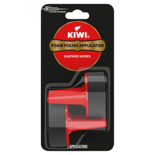 Kiwi Leather Shoes Foam Polish Applicator, 2 count