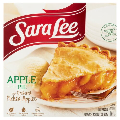 Sara Lee Apple Pie with Orchard Picked Apples, 34 oz