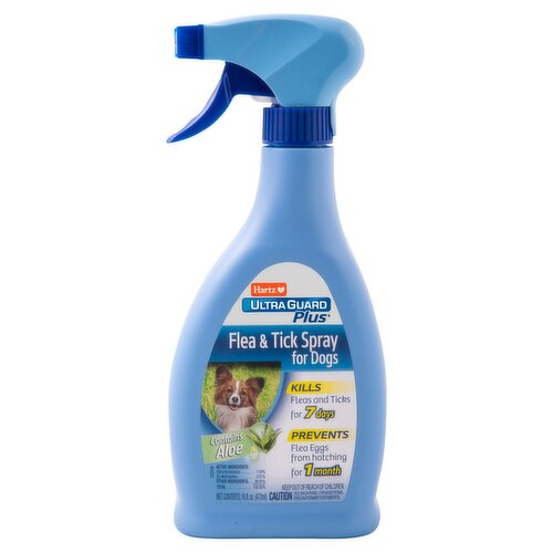 Hartz Ultra Guard Plus Flea & Tick Spray for Dogs, 16 fl oz