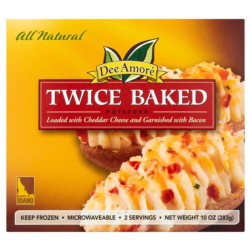 Dee Amoré Twice Baked Potatoes, 10 oz