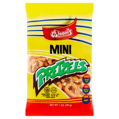 Bloom's Kosher Products Mini Pretzels, 1 oz