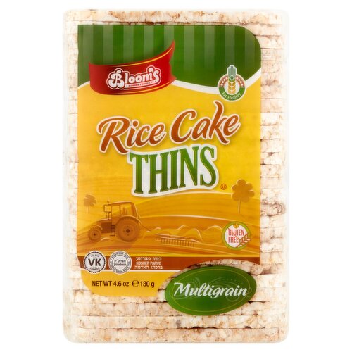 Bloom's Kosher Products Multigrain Thins Rice Cake, 4.6 oz