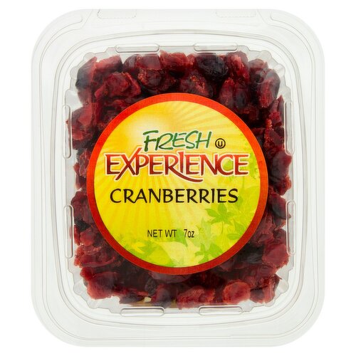 Fresh Experience Cranberries, 7 oz