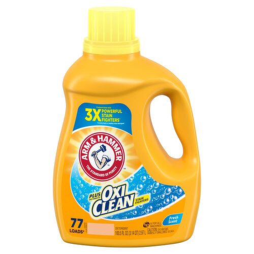 Arm & Hammer Fresh Scent Detergent, 77 loads, 100.5 fl oz