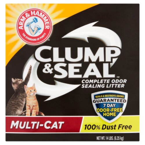 Arm Hammer Clump Seal Multi Cat Complete Odor Sealing Litter 14 lbs ShopRite