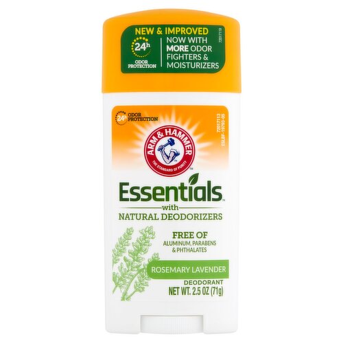 Arm & Hammer Essentials Rosemary Lavender Deodorant, 2.5 oz