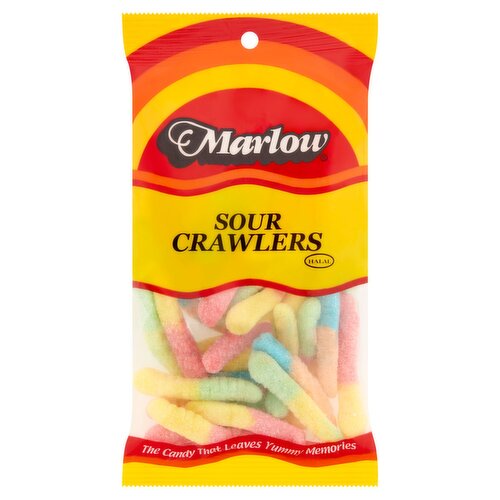 Marlow Sour Crawlers Candy, 6 oz