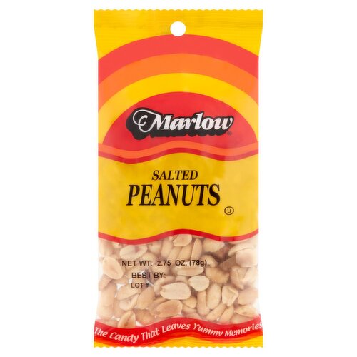 Marlow Salted Peanuts, 2.75 oz