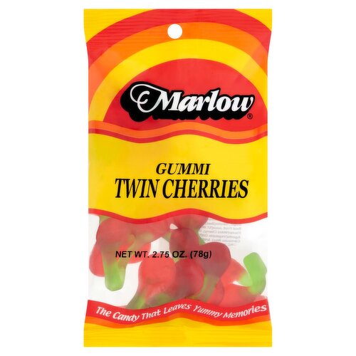 Marlow Twin Cherries Gummi, 2.75 oz - ShopRite