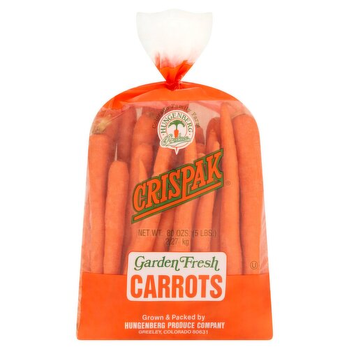 Hungenberg Produce Crispak Garden Fresh Carrots, 80 oz